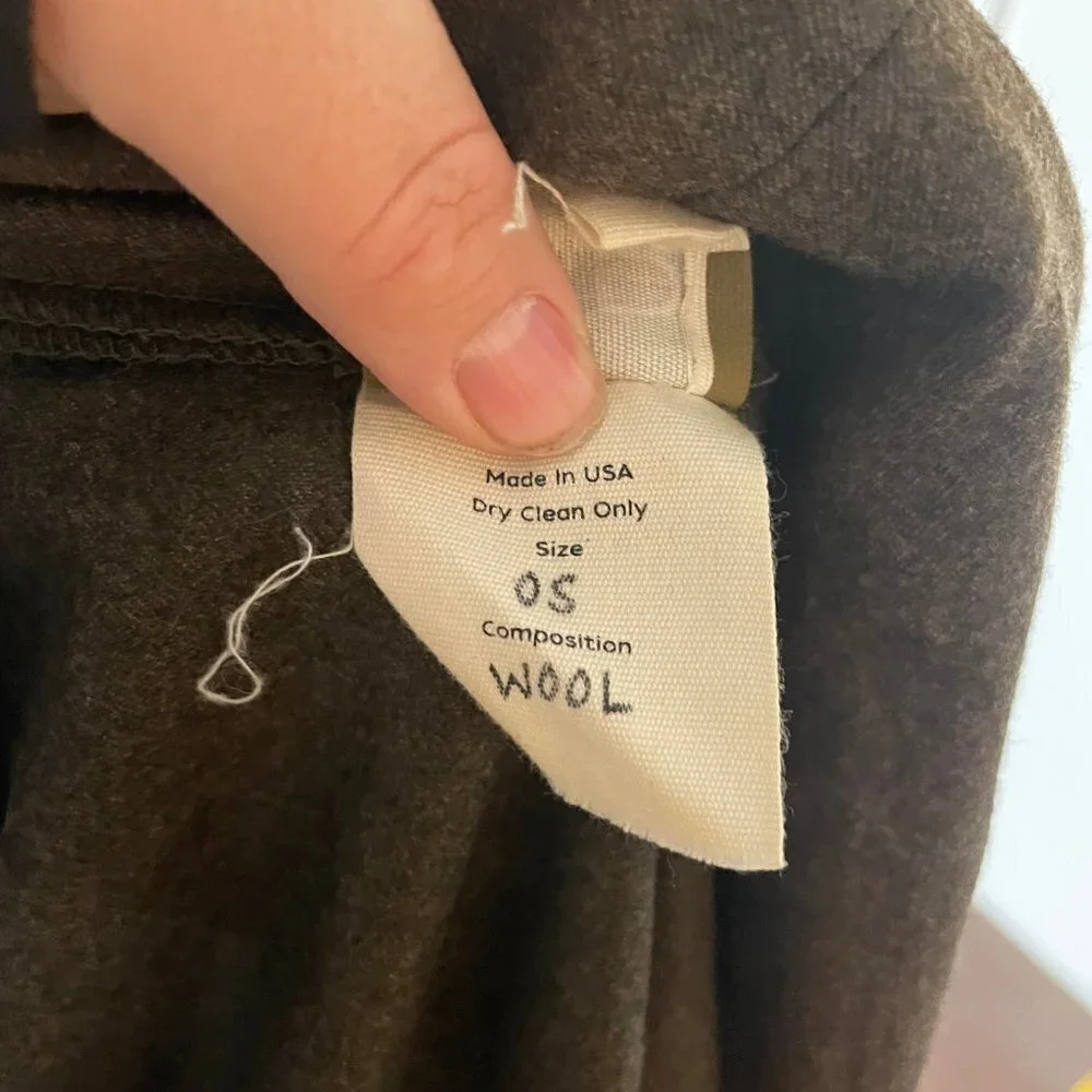 Anthropologie 100% WOOL Coat - Picture 7 of 9